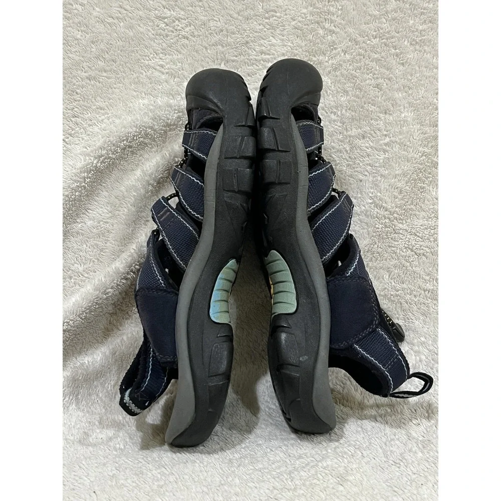 KEEN Newport H2 Closed‎ Toe Water Sandals Men Blue Waterproof Hiking Beach